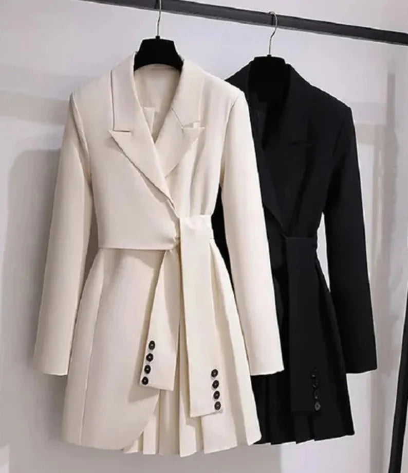 French Inspired Trench Coat Style Jacket